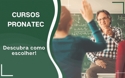 Cursos Pronatec – Descubra como escolher