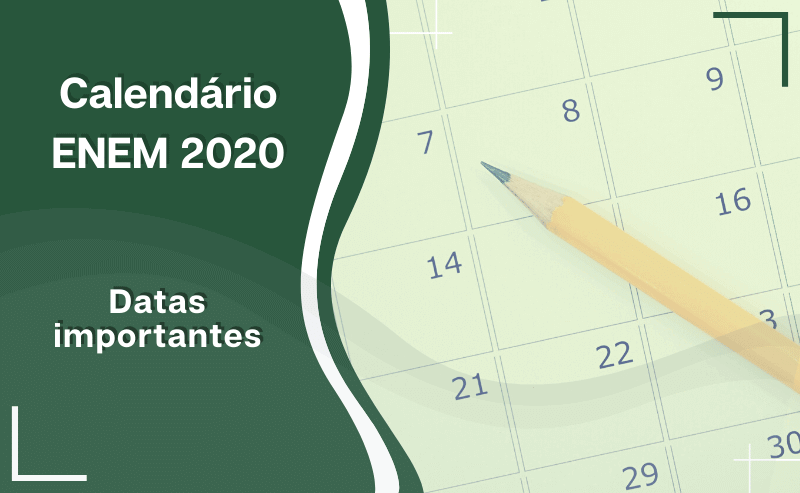 Confira O Calendário ENEM 2020 Aqui! - Portal Ensino Técnico