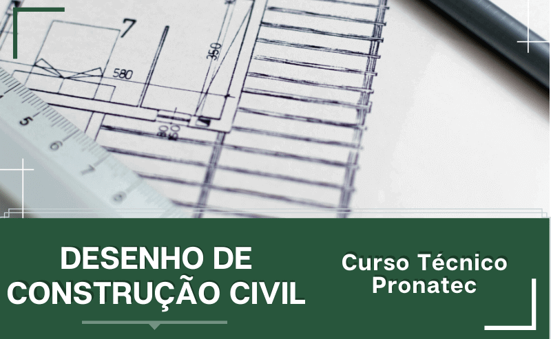 desenho de construção civil