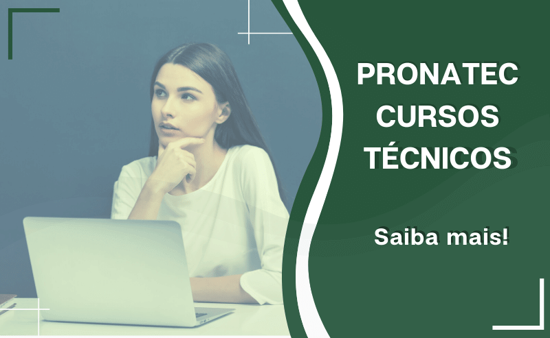 Pronatec Cursos T Cnicos Saiba Mais Portal Ensino T Cnico