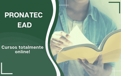 Pronatec EAD – Cursos totalmente online!