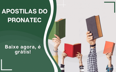 Apostila e material didático GRATUITO para Pronatec!